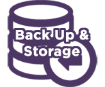 Back Up &amp; Storage