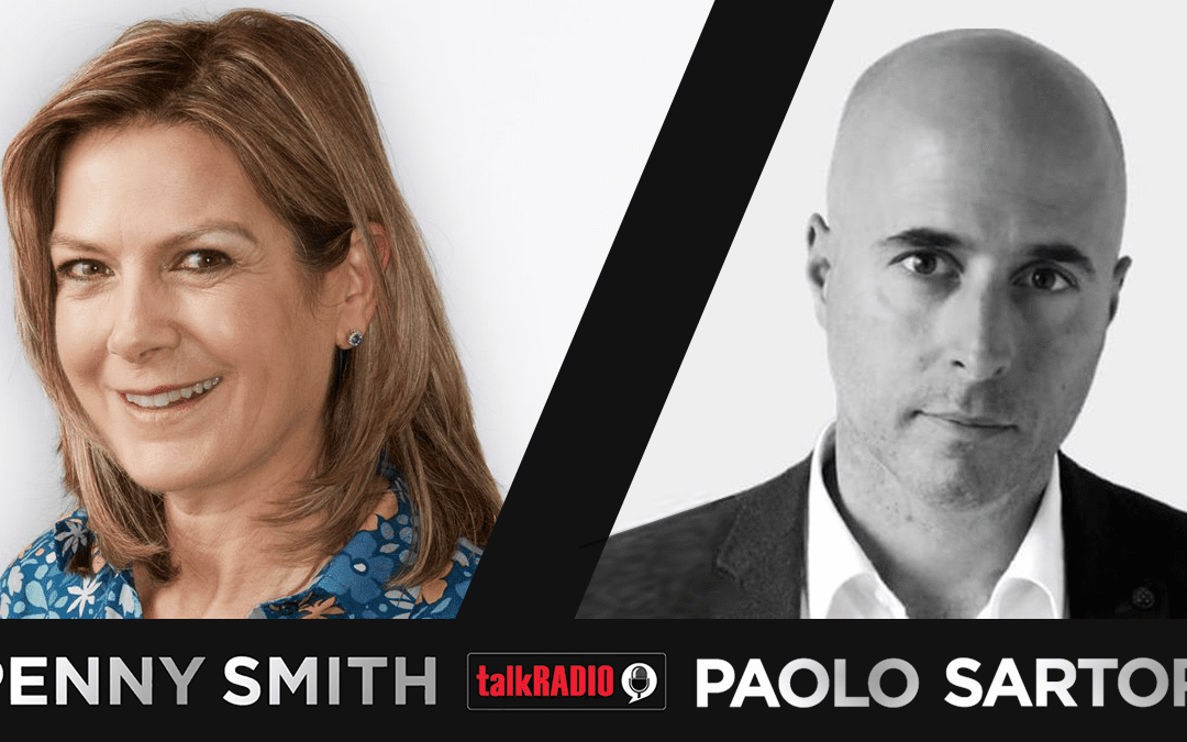 talkRADIO: Penny Smith interviews TWC’s Paolo Sartori