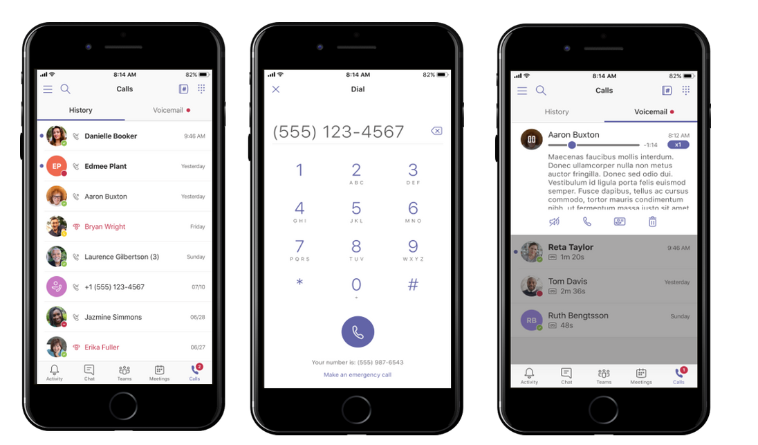 microsoft teams telephony features